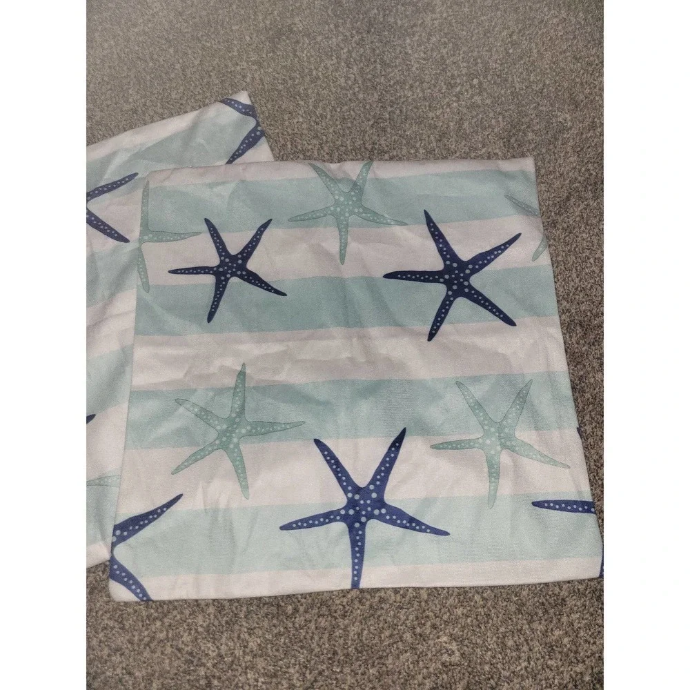 Set of 2 beach pillow cases